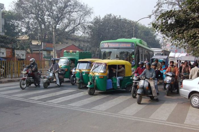 Trânsito da India (Crédito: Reprodução )