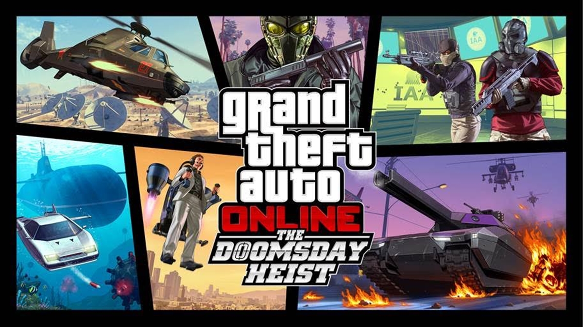 GTA Online recebe expansão O Golpe do Juízo final na faixa e é gigante