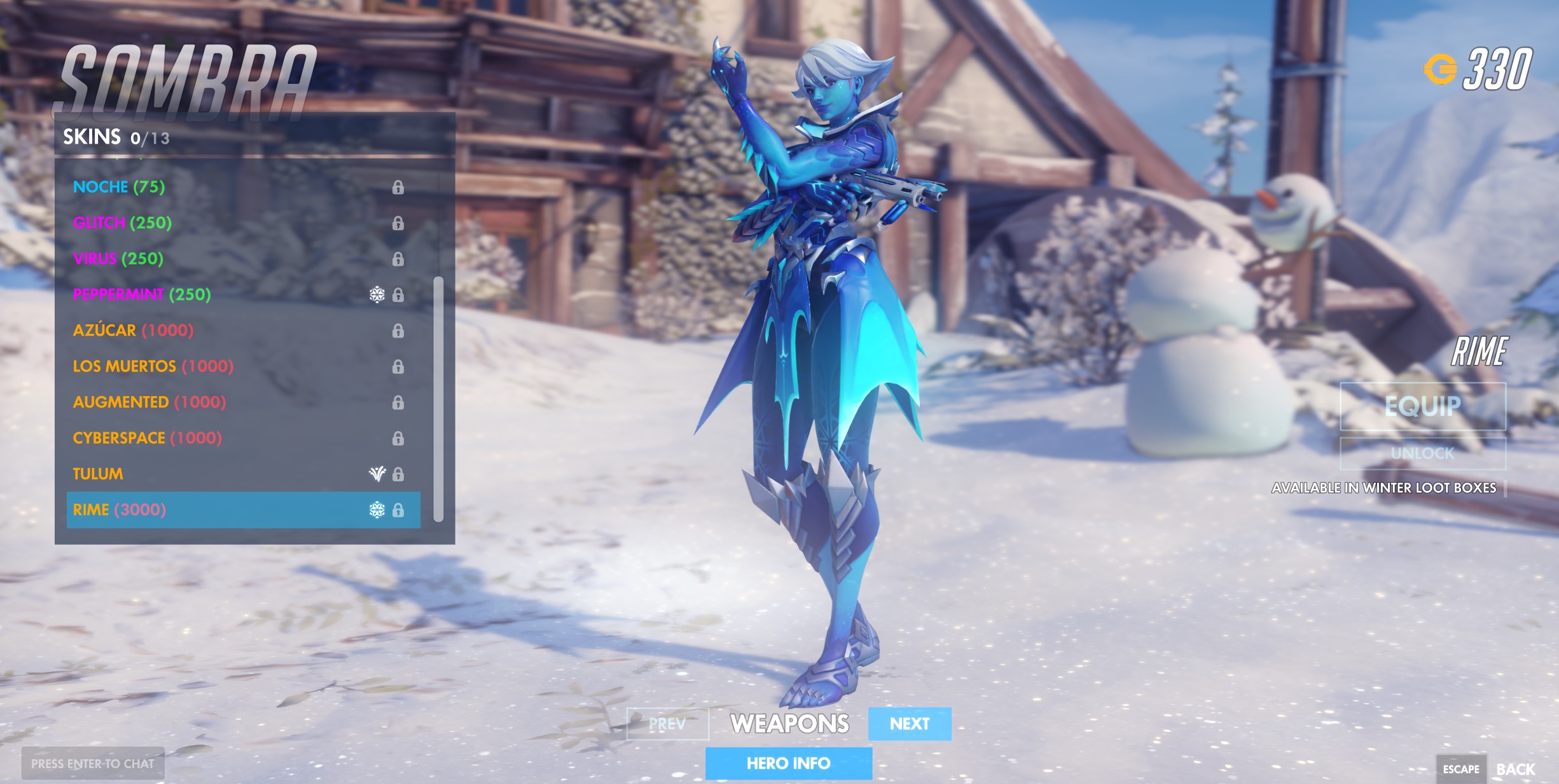 Paraíso Congelado traz novas skins e melhorias para Overwatch