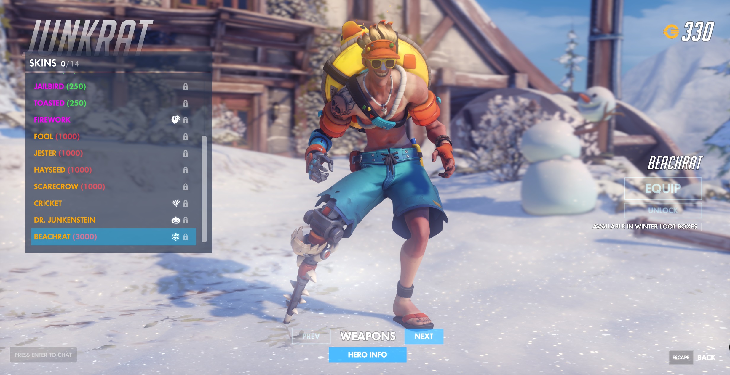Paraíso Congelado traz novas skins e melhorias para Overwatch
