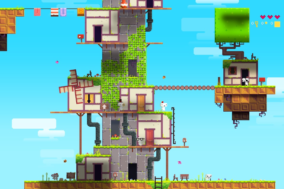 Fez chega ao iOS cinco anos após lançamento nos consoles