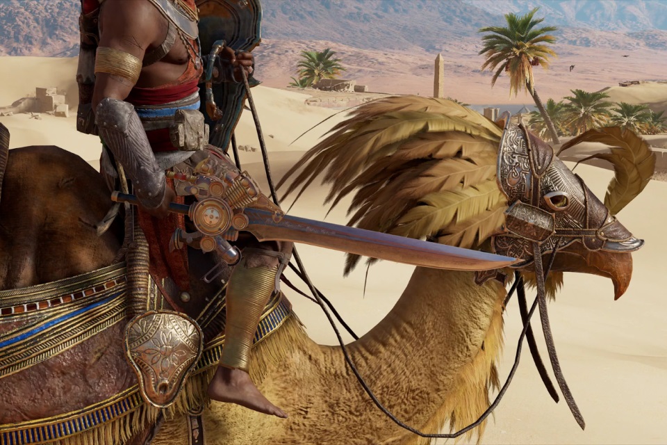 Um pedaço de Final Fantasy XV invadiu o mundo de Assassin’s Creed Origins