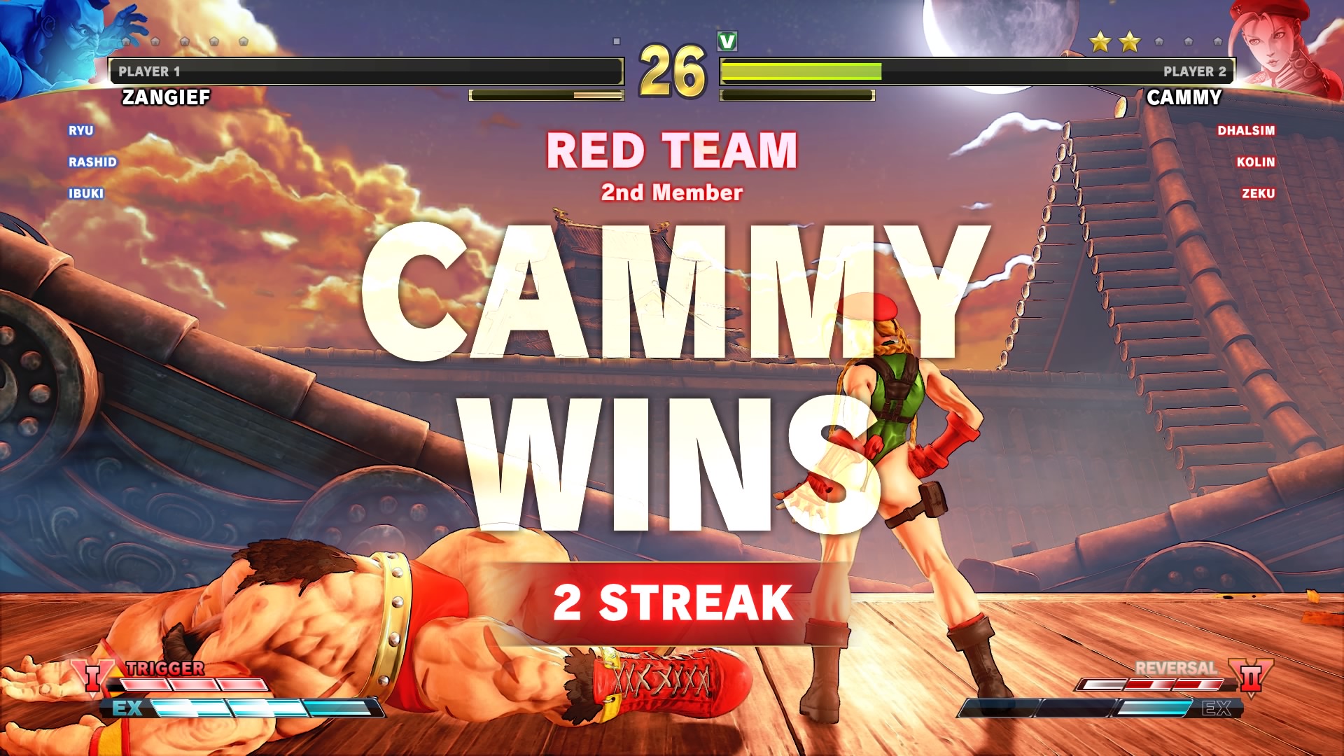 Capcom explica o modo Team Versus de Street Fighter V: Arcade Edition