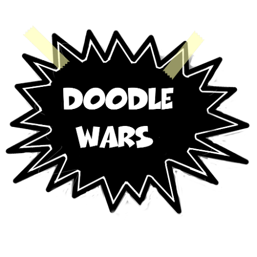 Logo Doodle Wars Ícone Logo Doodle Wars Ícone
