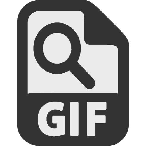 Logo GIF Share Overlay Ícone Logo GIF Share Overlay Ícone