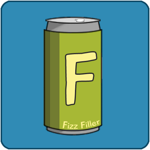 Logo Fizz Filler Ícone Logo Fizz Filler Ícone