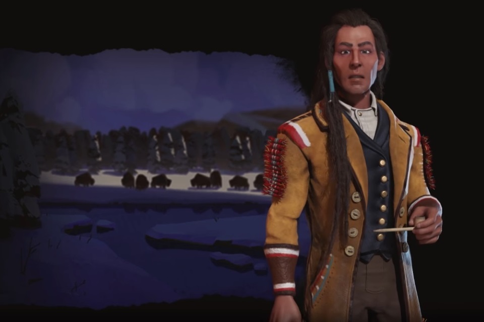 Líder da Nação Cree critica sua caracterização em Civilization VI