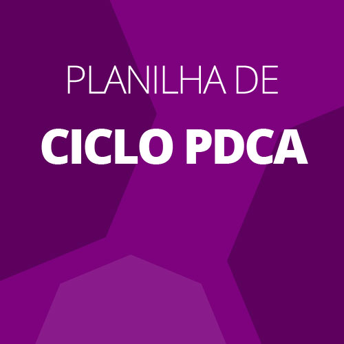 Logo Planilha de Ciclo PDCA Ícone Logo Planilha de Ciclo PDCA Ícone
