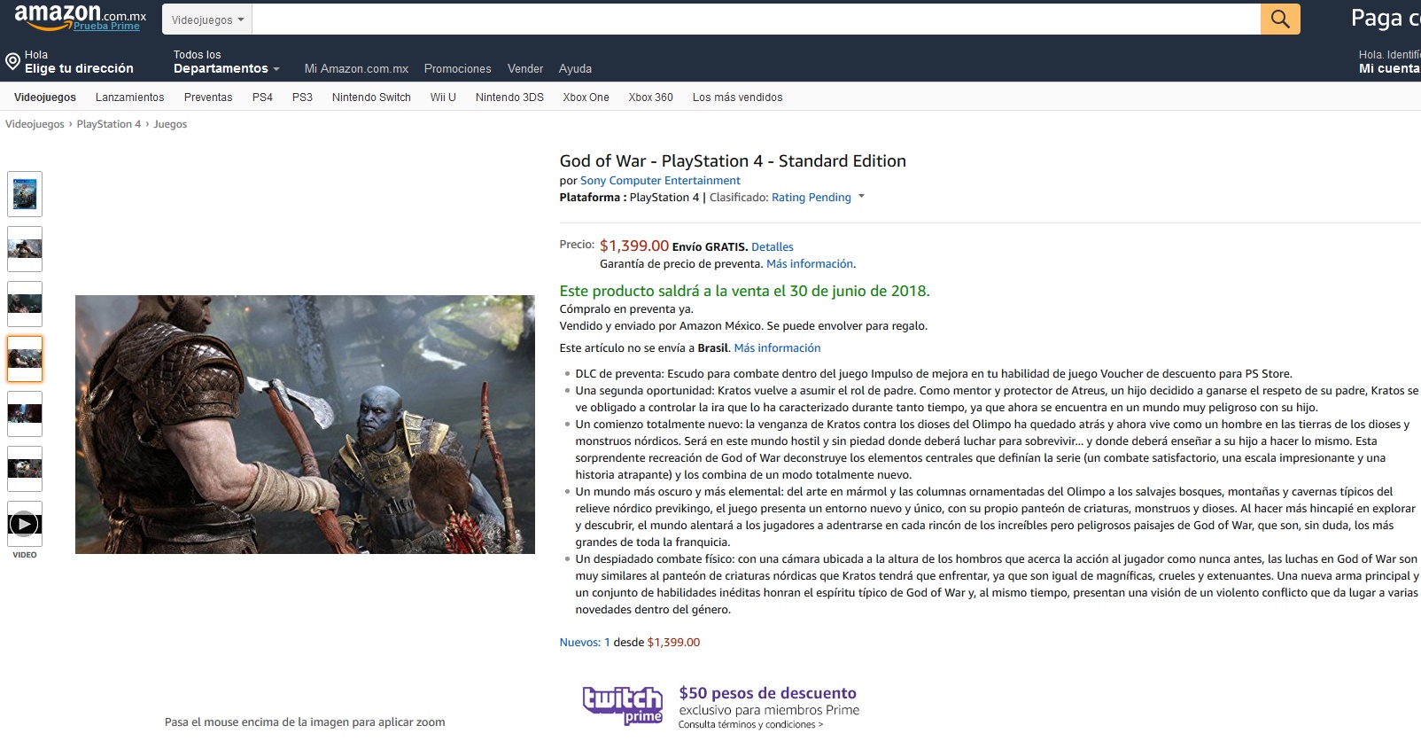 VAZOU? Amazon do México lista Red Dead Redemption 2 com data de lançamento!