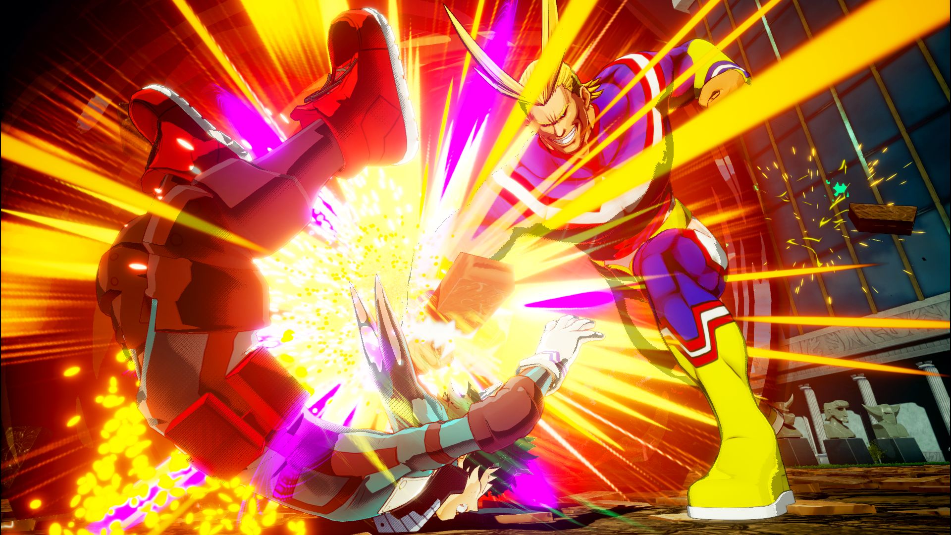 My Hero Academia: One’s Justice ganha imagens de All Might, Midoriya e mais