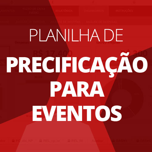 Logo Planilha de Precificação para Eventos Ícone Logo Planilha de Precificação para Eventos Ícone