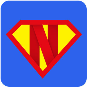 Logo Super Netflix Ícone Logo Super Netflix Ícone