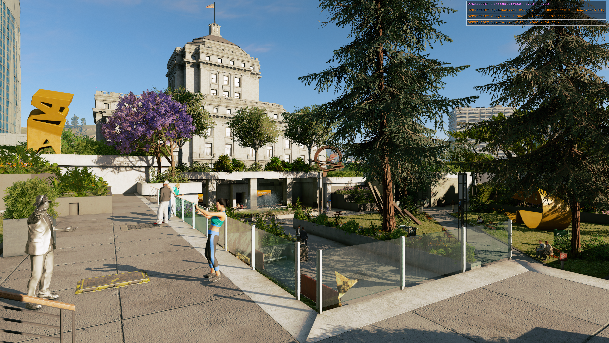 Watch Dogs 2 COM checkerboarding