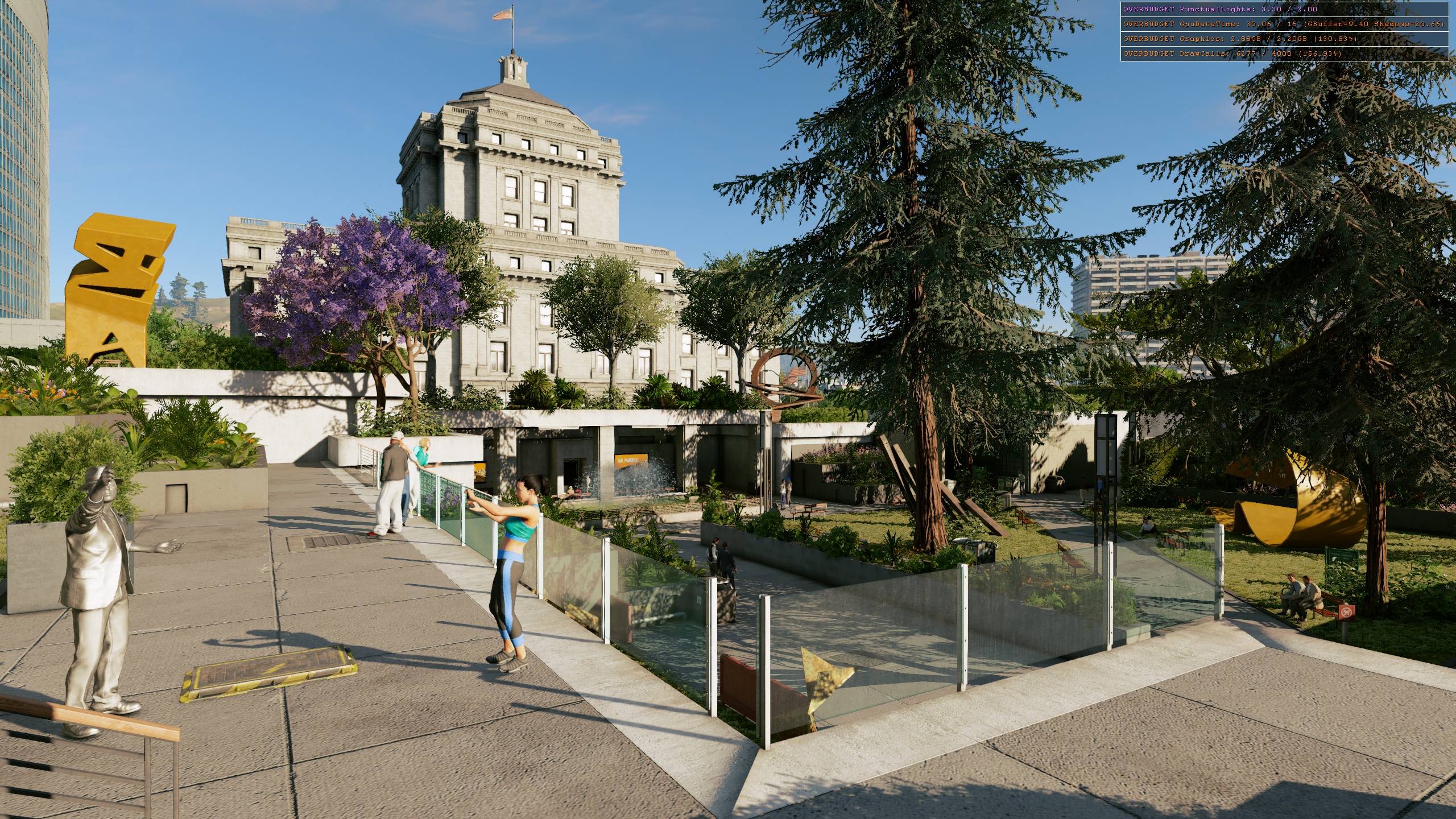 Watch Dogs 2 SEM checkerboarding