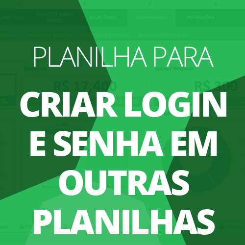 Logo Planilha para Criar Login e Senha em Outras Planilhas Ícone Logo Planilha para Criar Login e Senha em Outras Planilhas Ícone