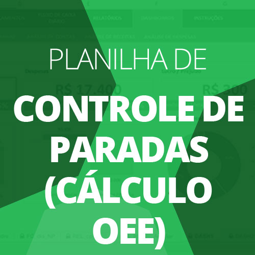 Logo Planilha de Controle de Paradas (Cálculo OEE) Ícone Logo Planilha de Controle de Paradas (Cálculo OEE) Ícone