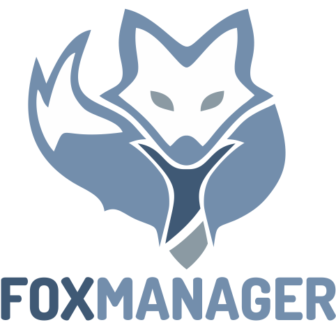 Logo FoxManager ERP Ícone Logo FoxManager ERP Ícone