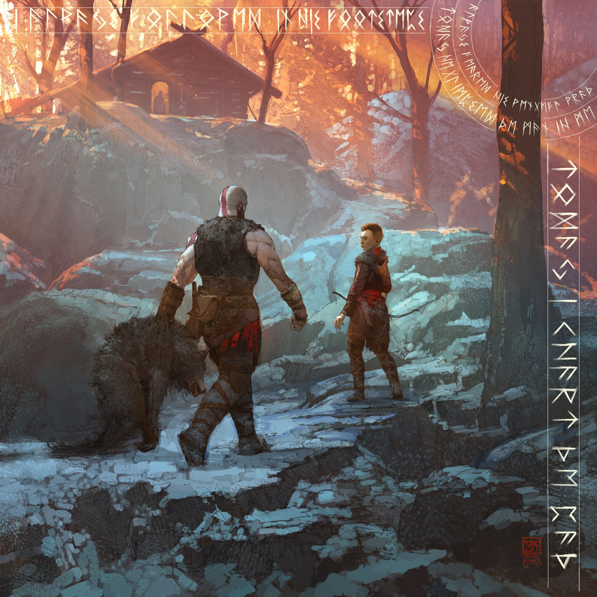God of War ganha jogo em texto pelo Messenger e dá artes conceituais; veja