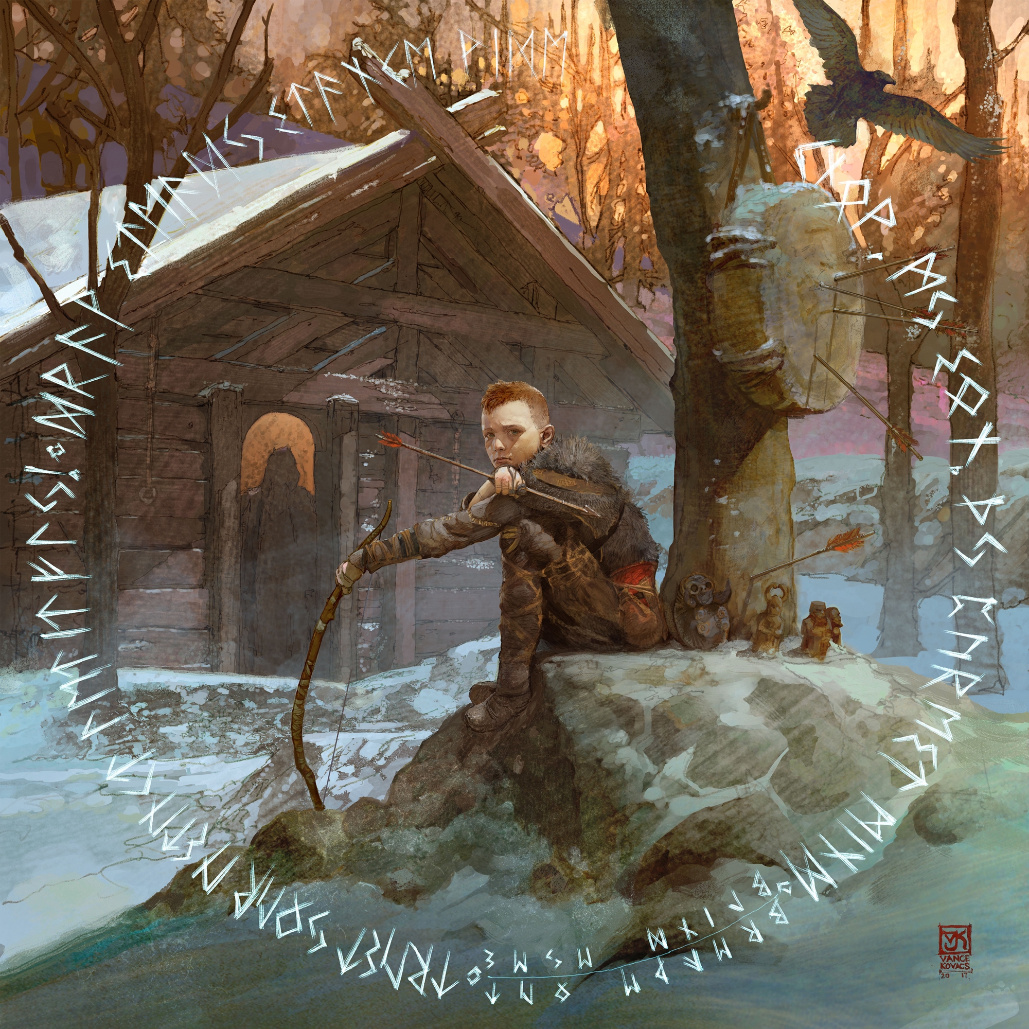 God of War ganha jogo em texto pelo Messenger e dá artes conceituais; veja