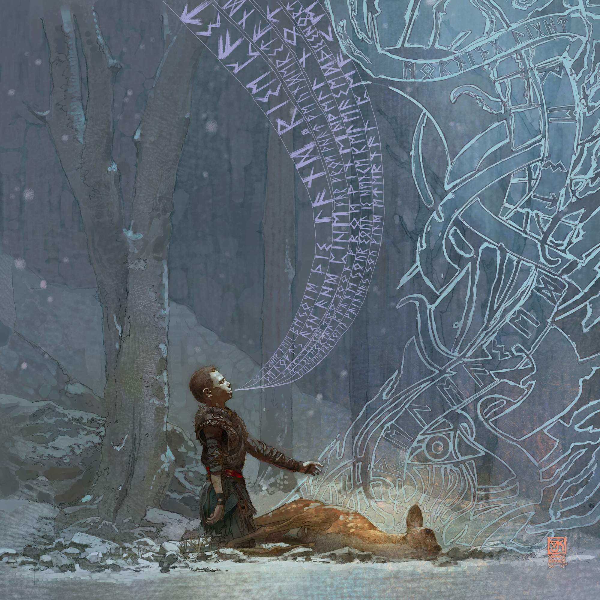 God of War ganha jogo em texto pelo Messenger e dá artes conceituais; veja