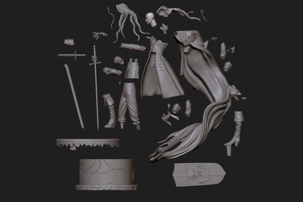 Estátua de Castlevania de US$ 300 é o sonho de consumo de qualquer gamer