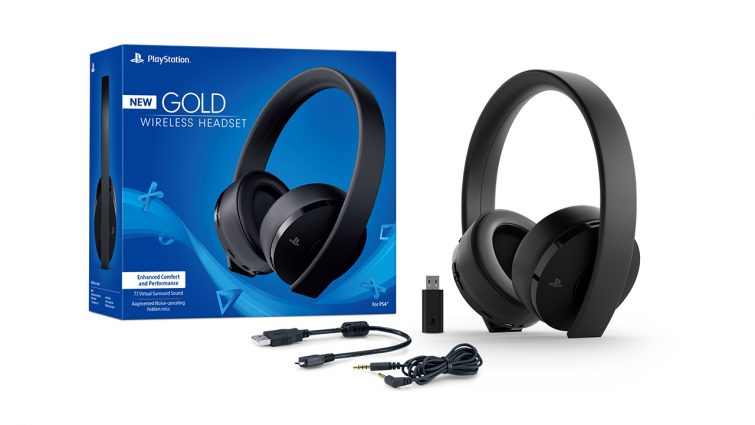 Sony revela novo modelo do headset Gold para PlayStation 4 e PS VR