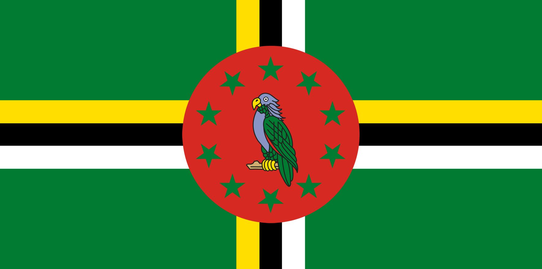 bandeira da dominica