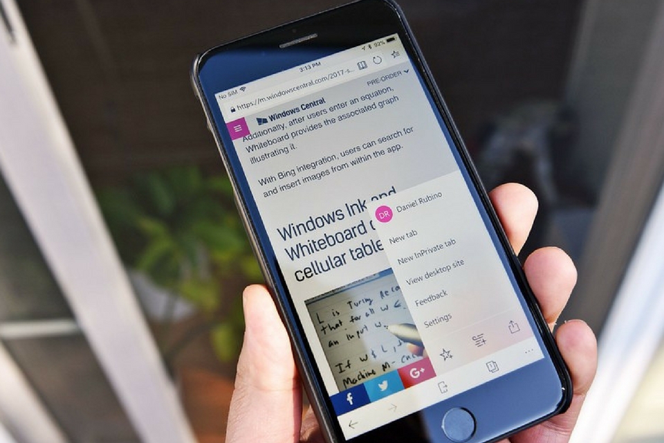 Imagem de: Aprenda a salvar sites em formato PDF no Microsoft Edge no Android e iOS