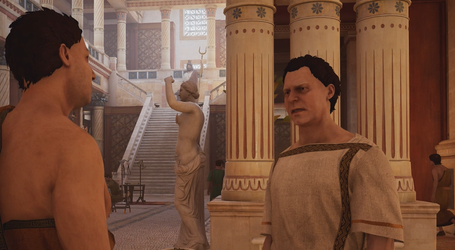Estátuas nuas de Assassin’s Creed Origins têm censura em partes íntimas