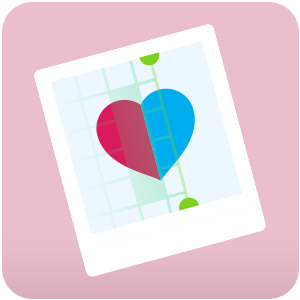 Logo Dating Photo Analyzer Ícone Logo Dating Photo Analyzer Ícone