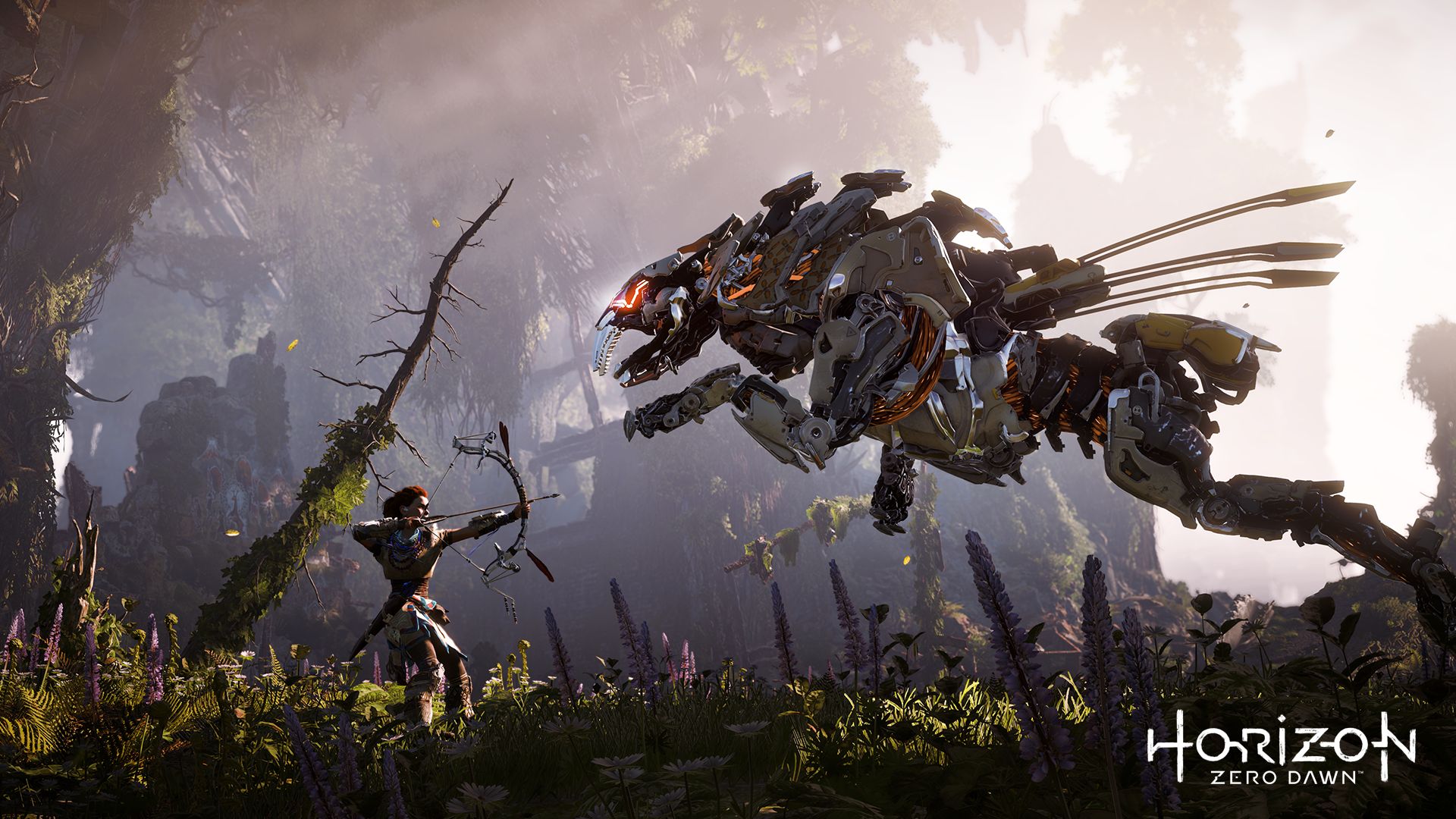 Horizon: Zero Dawn ganha vídeo celebrando 1 ano e infográfico recheado