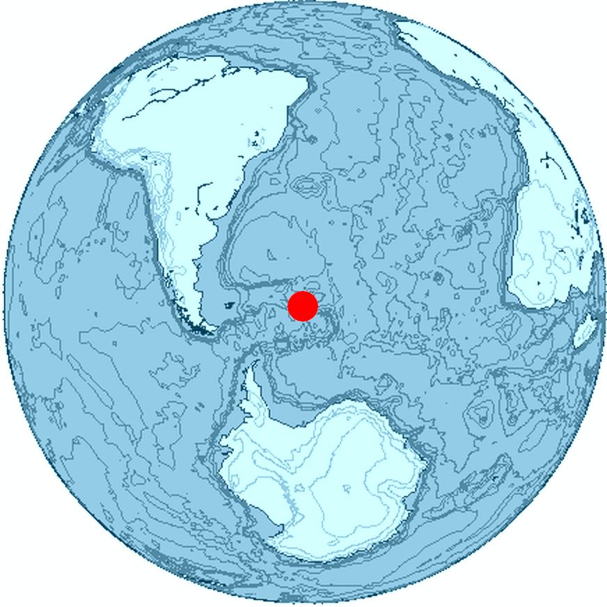 Ilha no sul do mundo