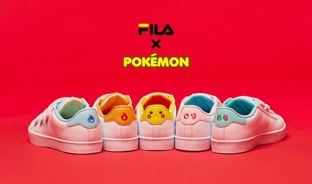 Fila lança tênis maravilhosos de Pokémon