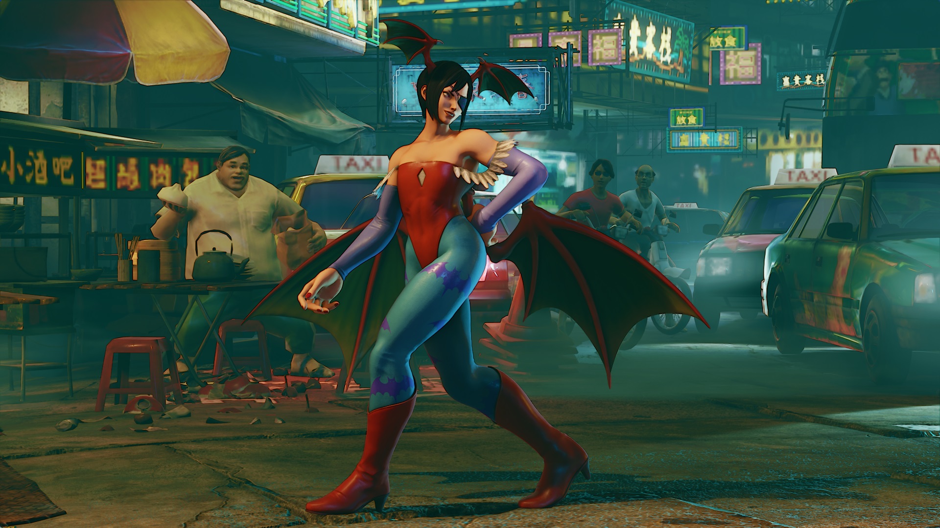 Street Fighter V vai ganhar novas roupas baseadas em Darkstalkers