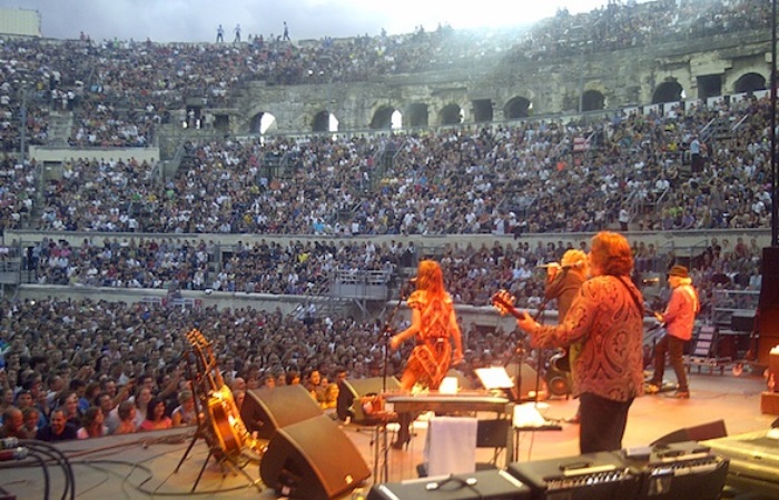 Show dentro de la Arena