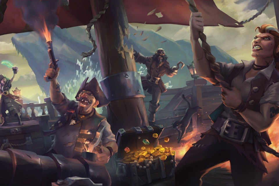 Hackers começam a aparecer nos mares de Sea of Thieves