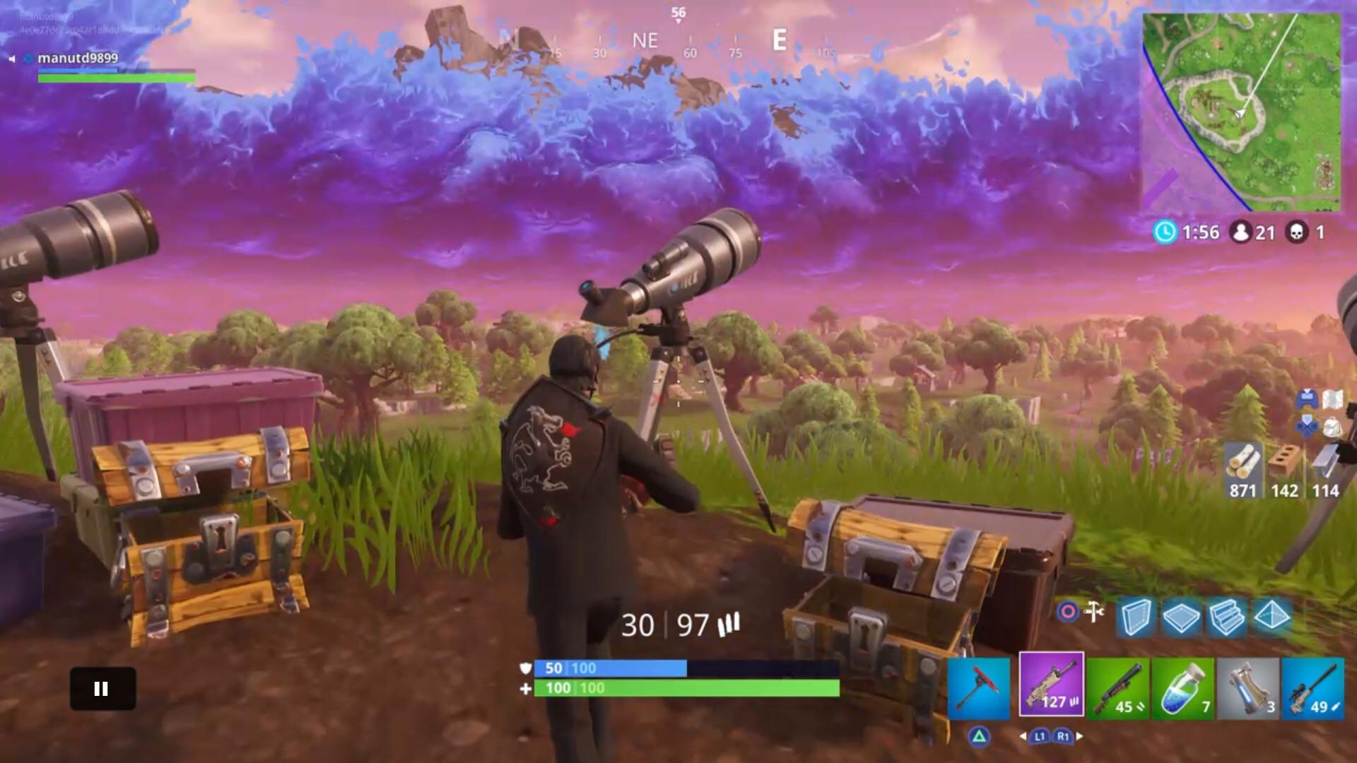 Fim da temporada 3? Cometa aparece no céu de Fortnite e intriga jogadores