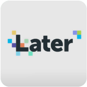 Logo Later: Auto Publish for Instagram Ícone Logo Later: Auto Publish for Instagram Ícone