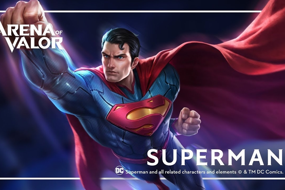 Superman é o novo herói de Arena of Valor, MOBA de Android e iOS