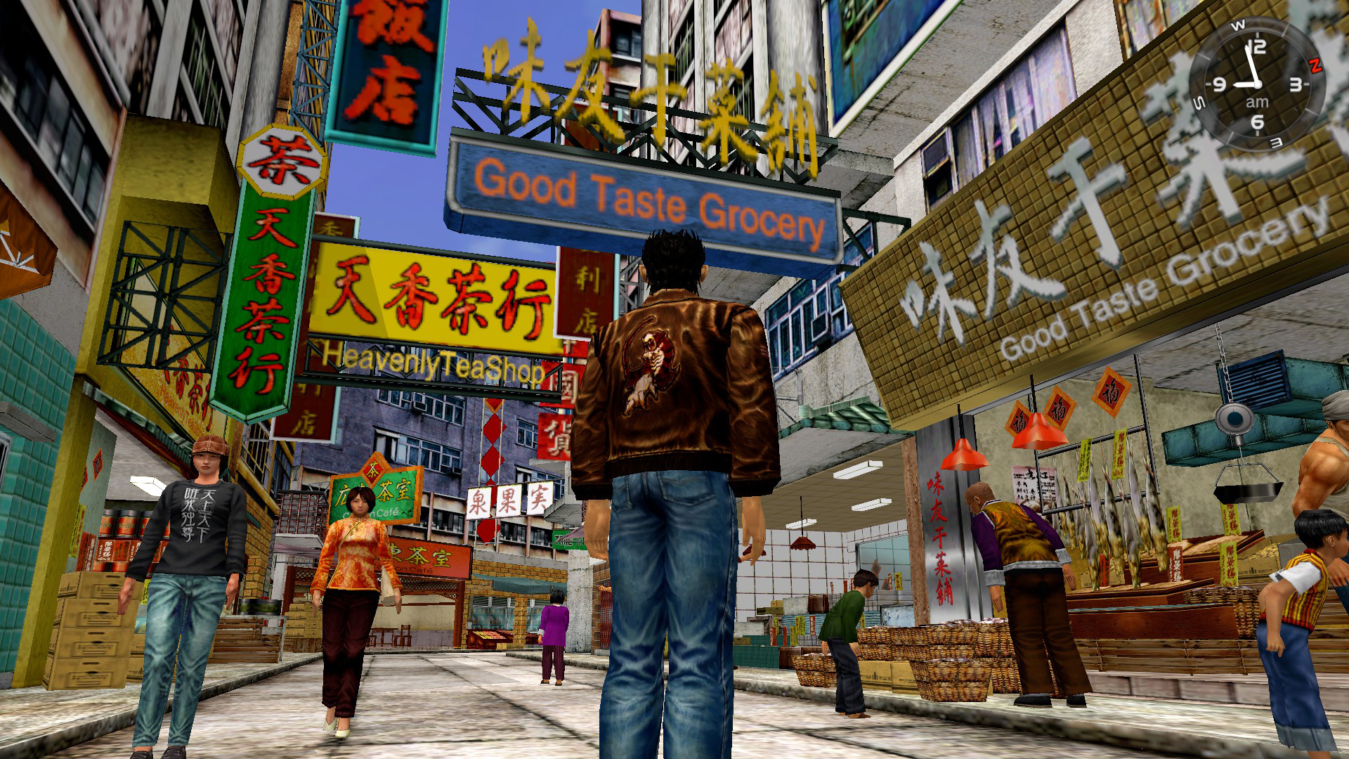 Shenmue 1 & 2 ganha novas imagens em 1080p mostrando qualidade do remaster