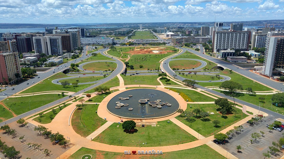 Vista aérea de Brasília