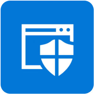 Logo Windows Defender Browser Protection Ícone Logo Windows Defender Browser Protection Ícone