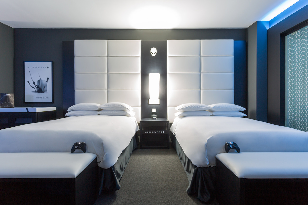 Alienware Room transforma quarto de hotel no Hilton Panamá em paraíso gamer
