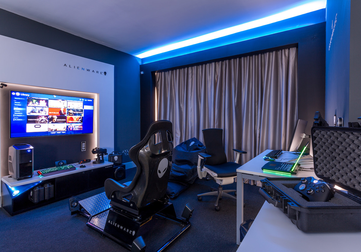 Alienware Room transforma quarto de hotel no Hilton Panamá em paraíso gamer
