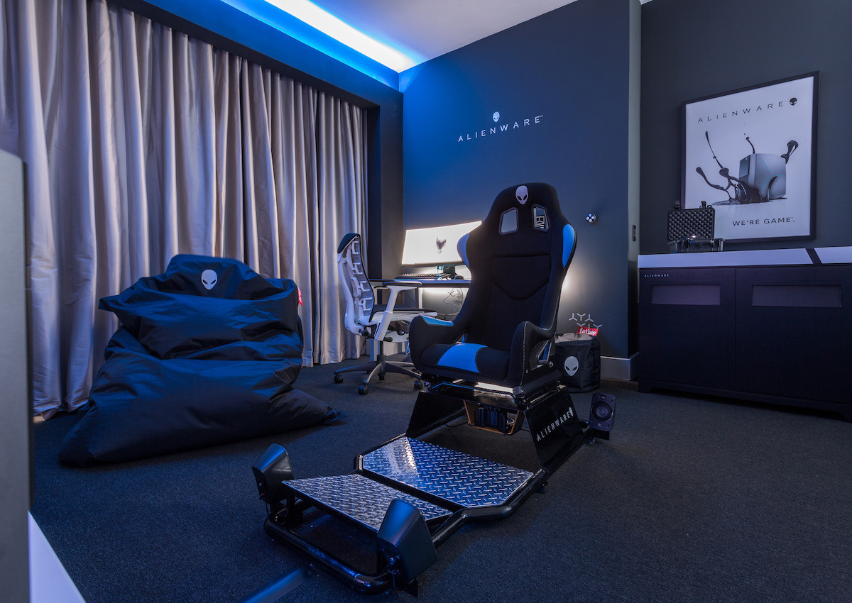Alienware Room transforma quarto de hotel no Hilton Panamá em paraíso gamer