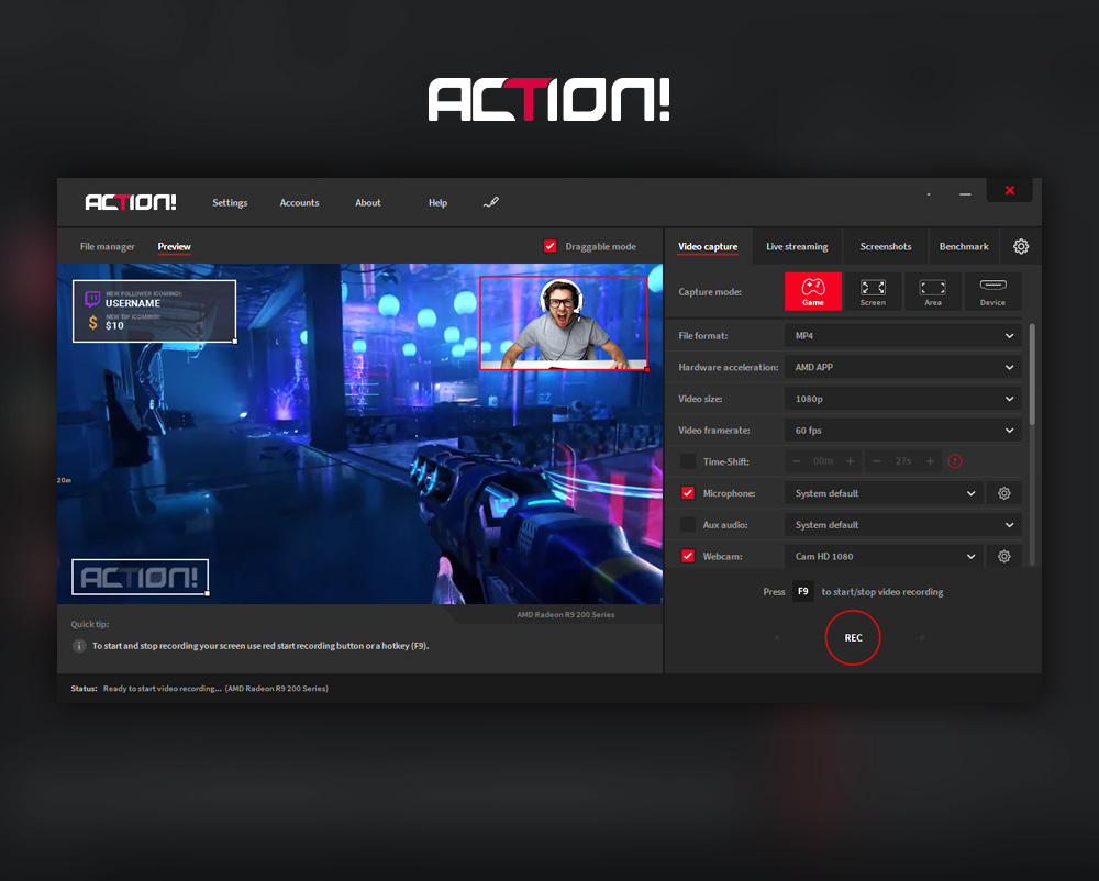 mirillis action screen recorder full version free download