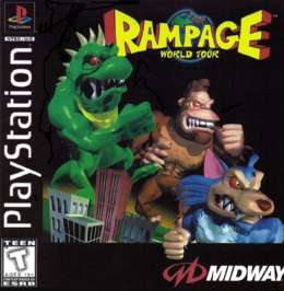 rampage world tour ps1