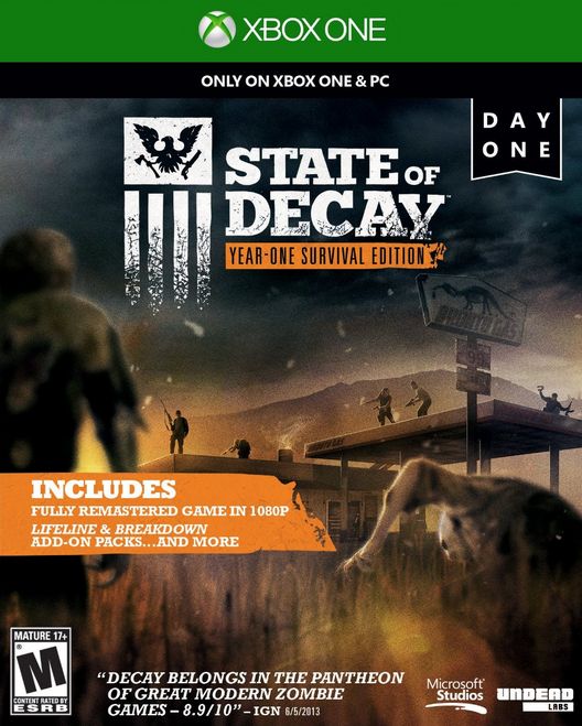 state of decay year one survival edition review 2017