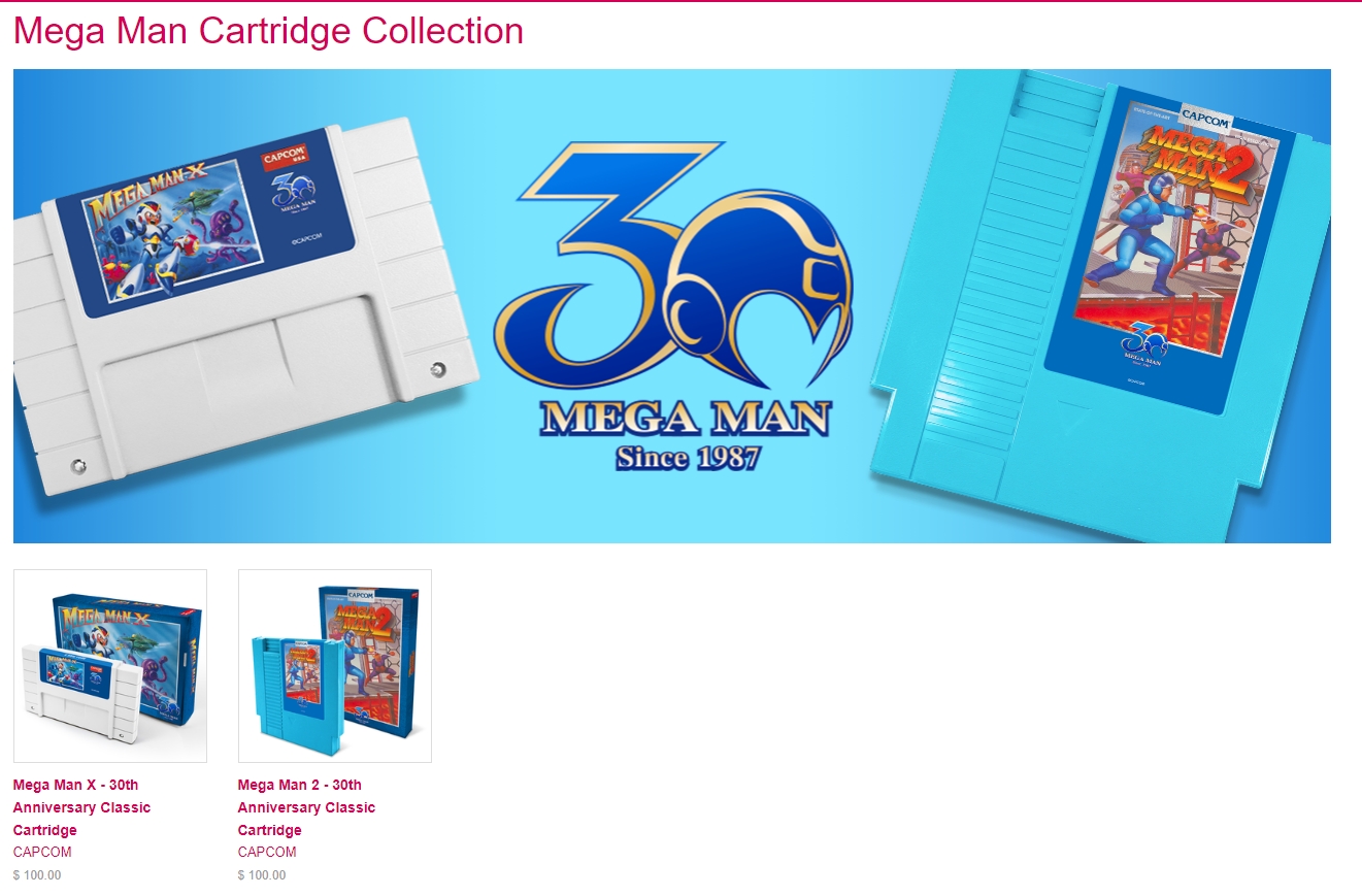 Capcom e Iam8bits anunciam versão de 30 anos dos cartuchos de Mega Man