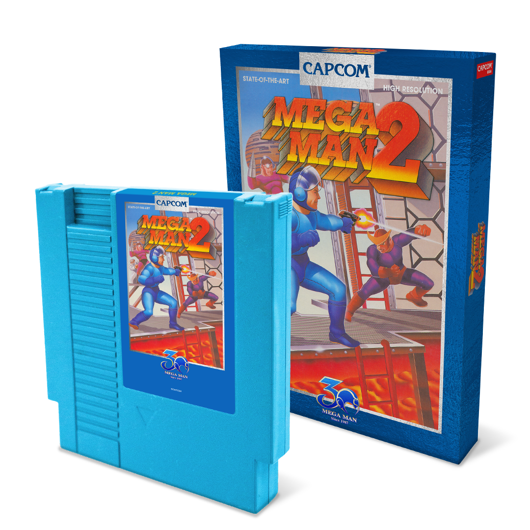 Capcom e Iam8bits anunciam versão de 30 anos dos cartuchos de Mega Man